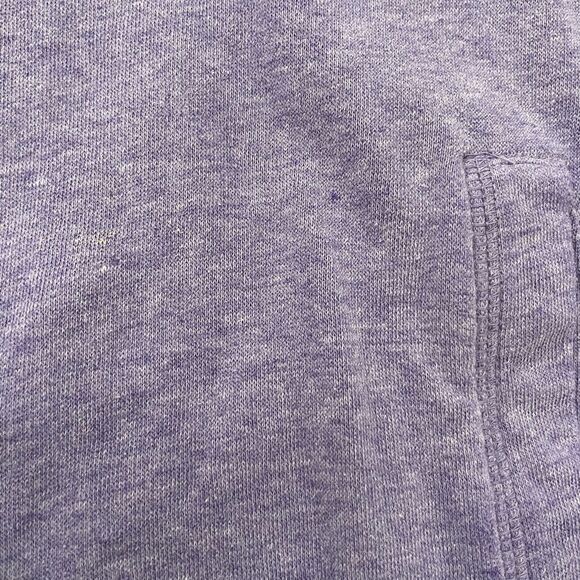 PINK VICTORIAS SECRET purple crew neck zip up size small F179 - Picture 10 of 13